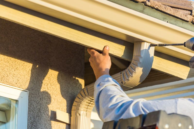 Steel Rain Gutter Installation in Mcdonough, GA
